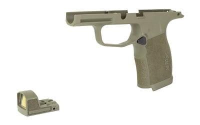 Sig Sauer, ROMEO ZERO, Reflex, 1X22mm, Red Dot, 6 MOA, OD Green 365XL Grip Module, Fits Sig P365XL with or without Manual Safety