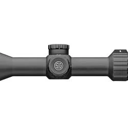 Sig Sauer, SIERRA6, Rifle Scope, 3-18X44mm, 30mm Main Tube, BDX-R2 Digital Ballistic Reticle, 0.25 MOA Adjustments, Bluetooth, Black Color
