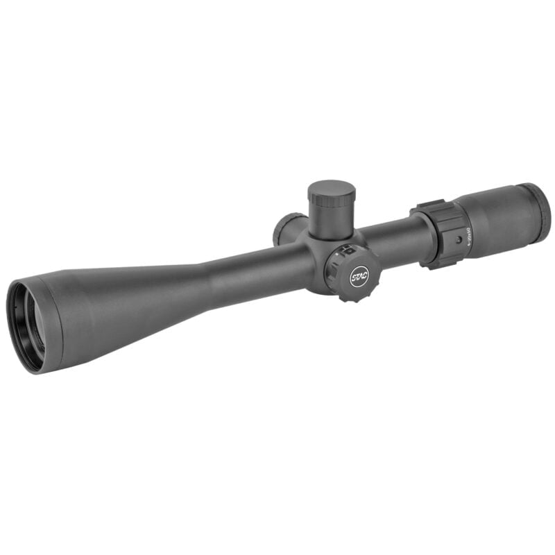 Sightron, S-TAC, Rifle Scope, 4-20X50mm, 30mm Tube, Duplex Reticle, Second Focal Plane, Black Color