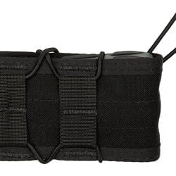 High Speed Gear, Rifle TACO, Single Magazine Pouch, MOLLE, Fits Most Rifle Magazines, Hybrid Kydex and Nylon, Black