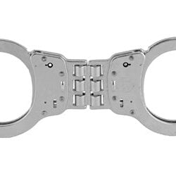 Smith & Wesson, M300 Handcuff, Nickel, Hinged