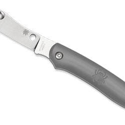 Spyderco, Roadie, 2.09" Folding Knife, N690Co, Plain, Grey FRN