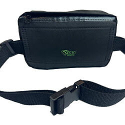 Sticky Holsters, Venatic, Shooting Bag, Nylon Construction with PVC Coating, Matte Finish, Black, Includes Waist Strap