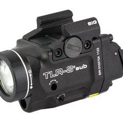 Streamlight, Streamlight TLR-8 Sub, White LED with Red Laser