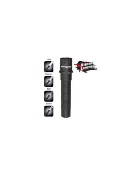 Xtreme Lumens Polymer Multi-Function Rechargeable Tactical Flashlight with AC/DC Power Supply