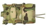 High Speed Gear, X2R TACO, Dual Magazine Pouch, Molle, Fits Most Rifle Magazines, Hybrid Kydex and Nylon, Multicam