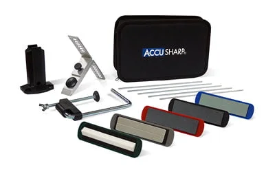 AccuSharp, Knife Sharpener, 5 Stone Precision Sharpening Kit