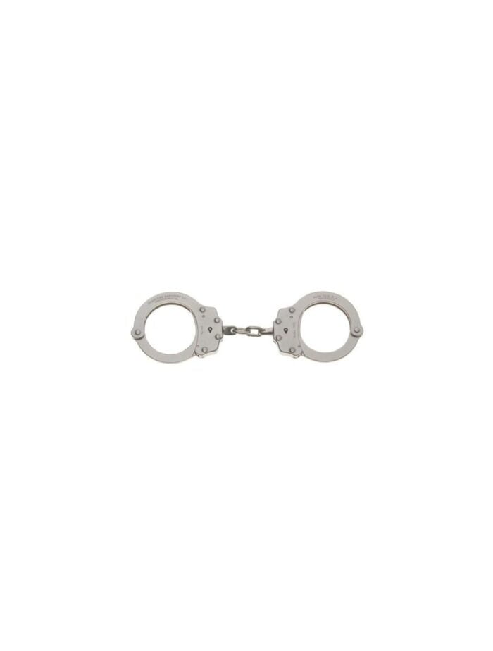 Model 700C Chain Link Handcuffs - Nickel Finish