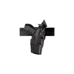 Model 6360 ALS/SLS Mid-Ride, Level III Retention Duty Holster for Glock 19 Gens 1-4 w/ Light