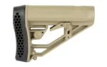 Adaptive Tactical, EX Performance Stock, Fits AR Rifles, Flat Dark Earth