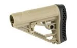 Adaptive Tactical, EX Performance Stock, Fits AR Rifles, Flat Dark Earth