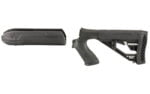 Adaptive Tactical, EX Performance Stock Kit, Fits Mossberg 500 12 Gauge, Forend and M4 Style Stock, Black