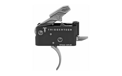 TriggerTech, Trigger, 2.5-5.0LB Pull Weight, Fits AR-15, Adaptable Curved Trigger
