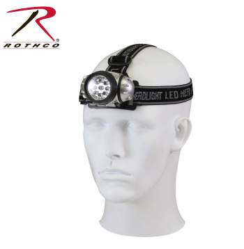 Rothco 9-Bulb LED Headlamp